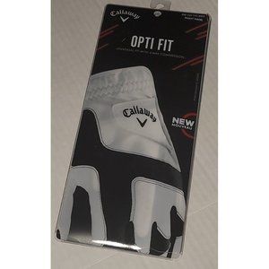 New Callaway OPTI FIT Adult Golf Glove  One Size Fits Most Right Hand Golfing